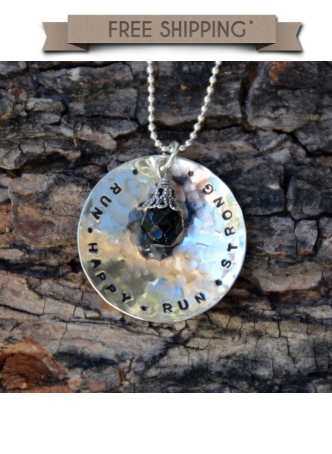 Running Pendant - Run happy. Run strong.